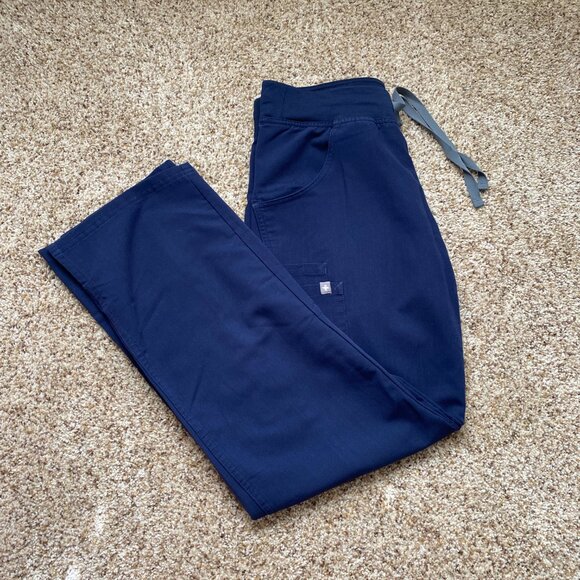 Figs Navy Scrub Pants - Picture 3 of 5
